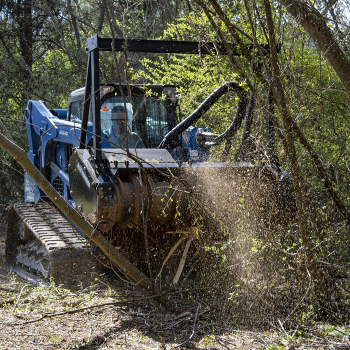 Blue Diamond | Drum Mulcher | Skid Steer Attachment