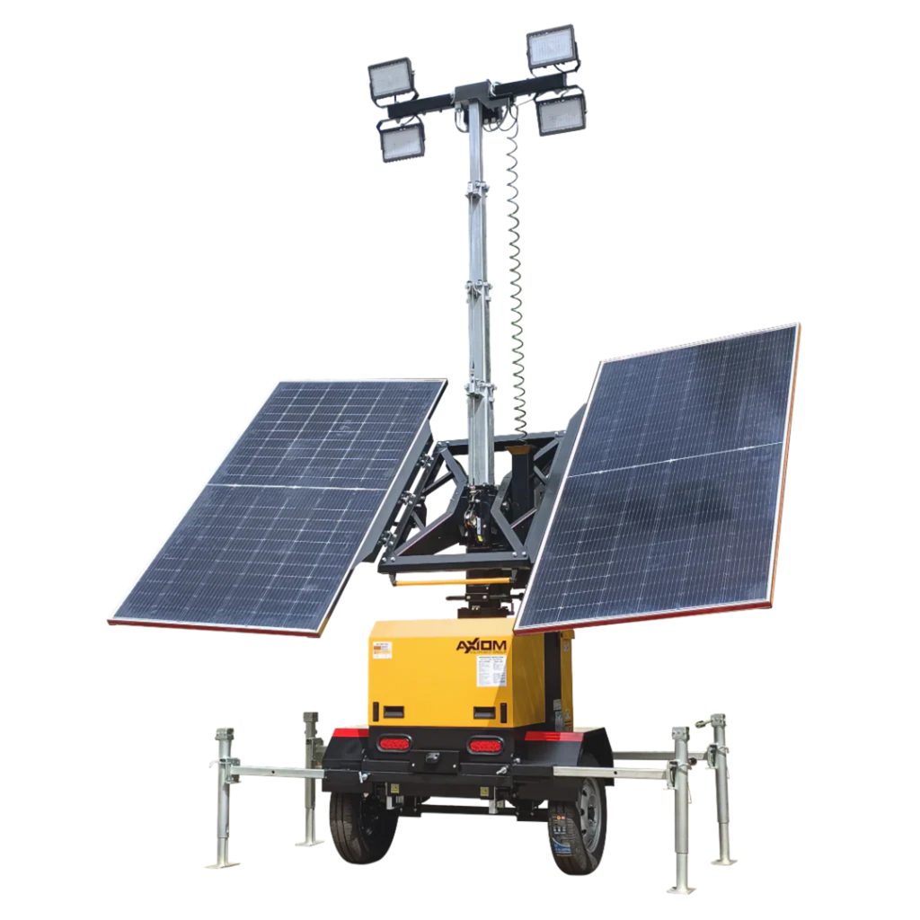Axiom | Solar LED Light Tower | Metrolite SLT-490 Solar LED Mobile