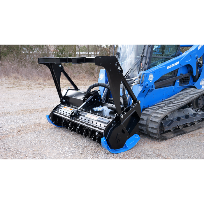 Blue Diamond | Skid Steer Drum Mulcher - Heavy Duty