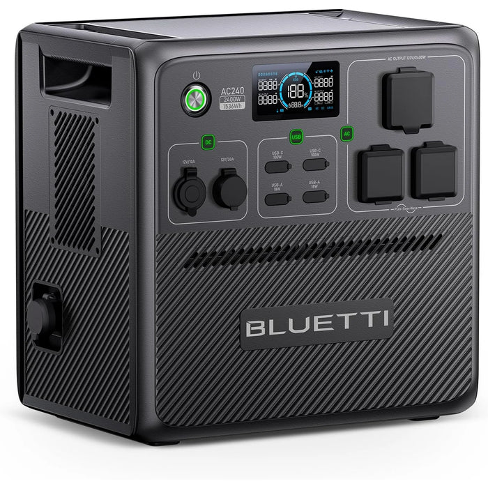 Bluetti | AC240 | 2400w Solar Generator | Solar Power Station