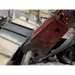 Demolition shears cutting through metal materials