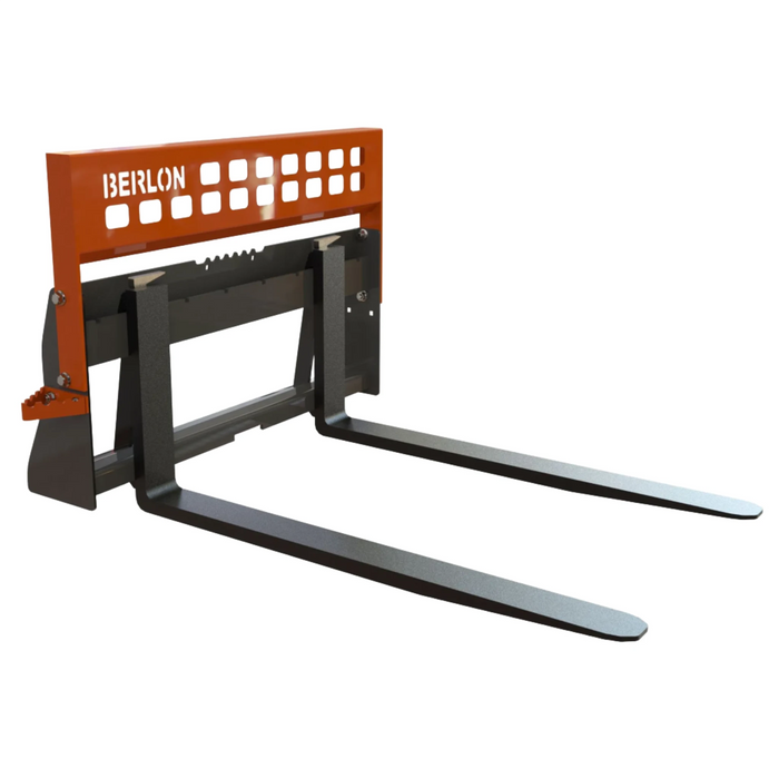 Berlon | Medium Duty Pallet Forks | Skid Steer, Loader, & Tractor Pallet Forks