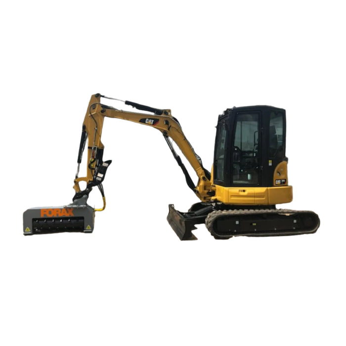 Forax | 6-10 Ton Mini Excavator HD36 Drum Mulcher | Heavy Duty Mulcher Excavator Attachments