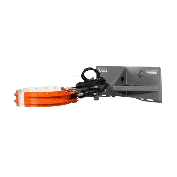 MechMaxx | 1200lbs Skid Steer Drum Grapple Barrel Grabber Attachment,SDG55