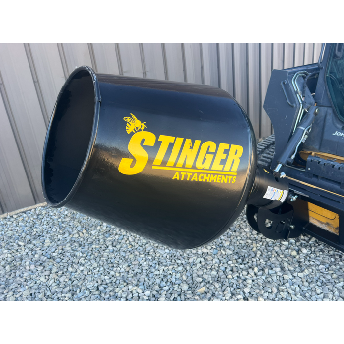 Stinger Attachments | Cement Mixer | Skid Steer Attachments