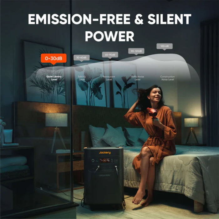 Jackery | Whole-Home Backup Power 5000 Plus Double Kit (10kWh) | Solar Power Station