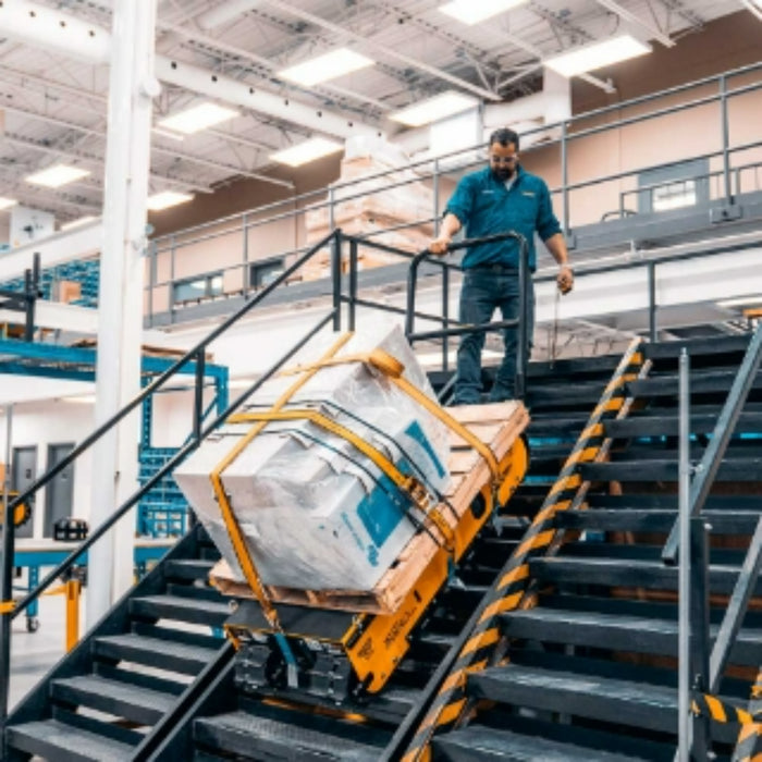 Movex | Stair Crawler| Twin-Track 66 Carrier (TT-66) | 30-In. Wide | Up to 2,200-Lb. Load Capacity