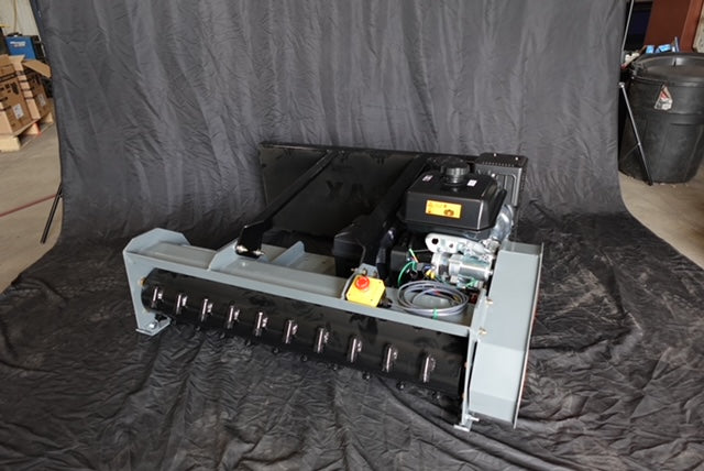 Forax | Small-Medium Tractor Mulcher Attachment | GP40 Gas Powered Mulcher Attachment