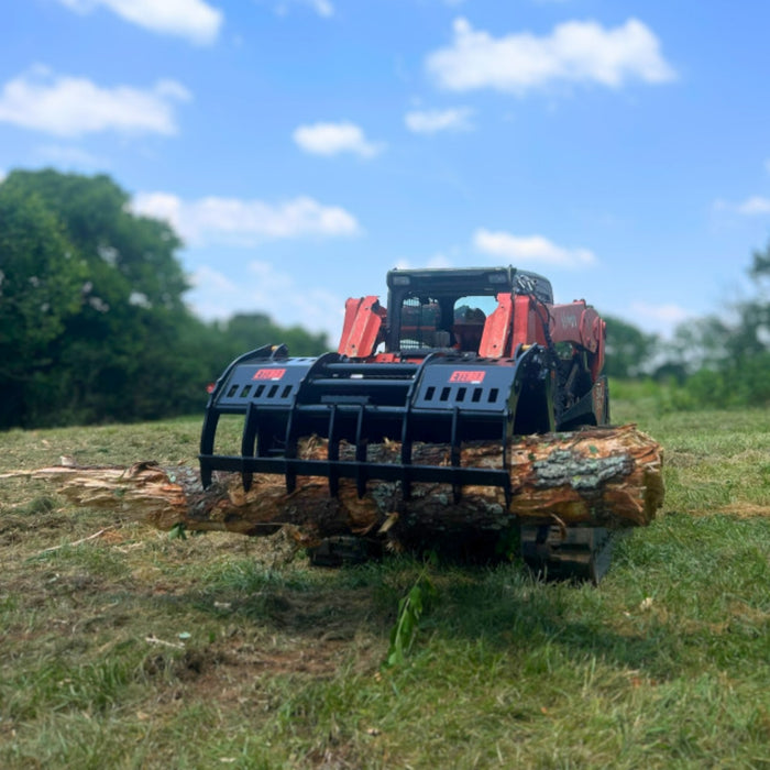 Eterra | Skid Steer Surge Grapple Rake | Skid Steer Attachments