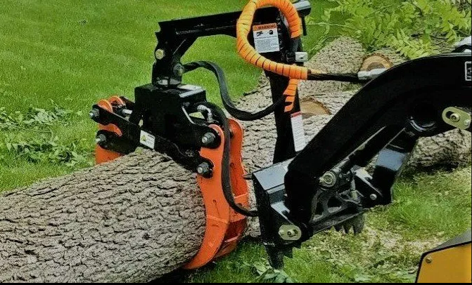 Berlon | Mini Forestry Claw | Mini Skid Steer Grapple