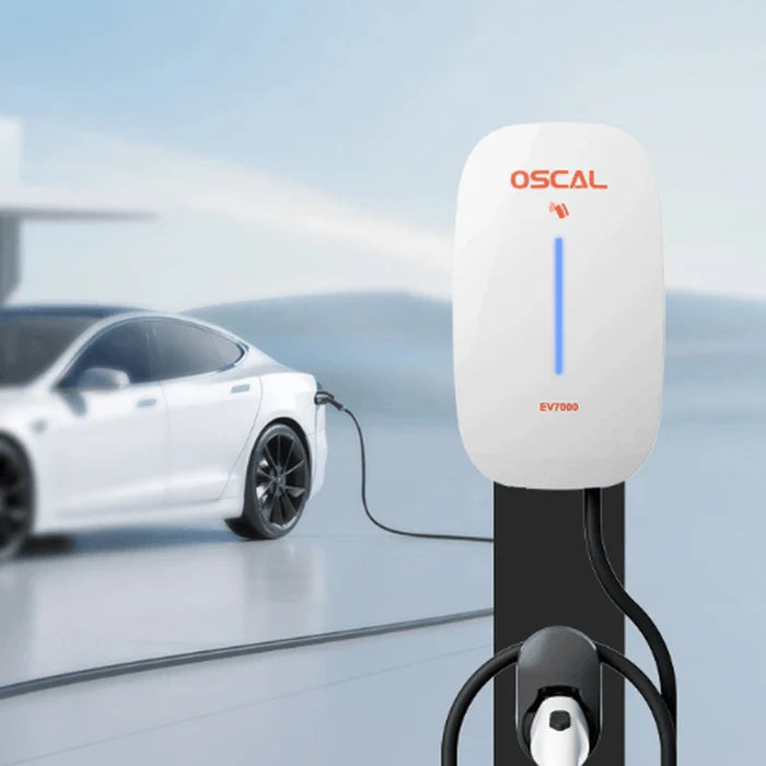 Oscal | EV11000 11kW EV Charger 48A High-Speed Wall-Mounted Charging Station, 240V Level 2