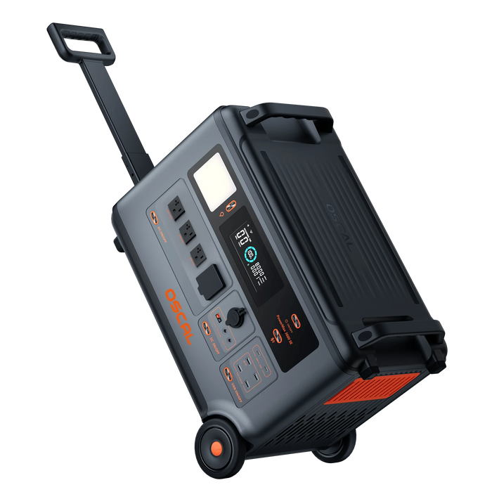 Oscal PowerMax 3600SE | 3600W Portable Power Station | 3600Wh Battery Capacity and 2400W Solar Charging Input