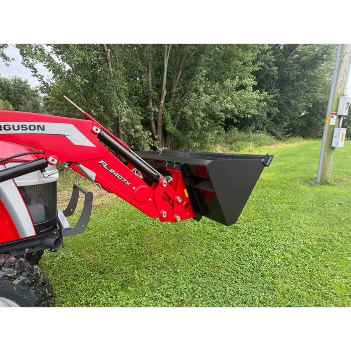 Rock Solid | Compact Tractor Bucket- Universal Mount | Tractor Attachment