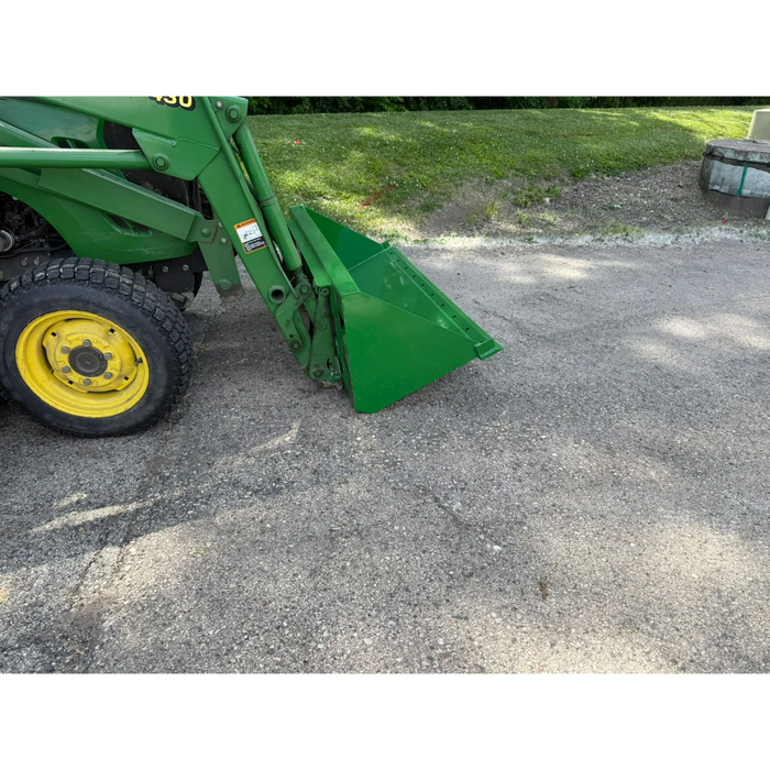 Rock Solid | Compact Tractor- John Deere Mount Bucket | Tractor Attachment