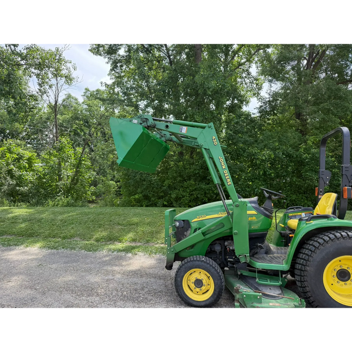 Rock Solid | Compact Tractor- John Deere Mount Bucket | Tractor Attachment