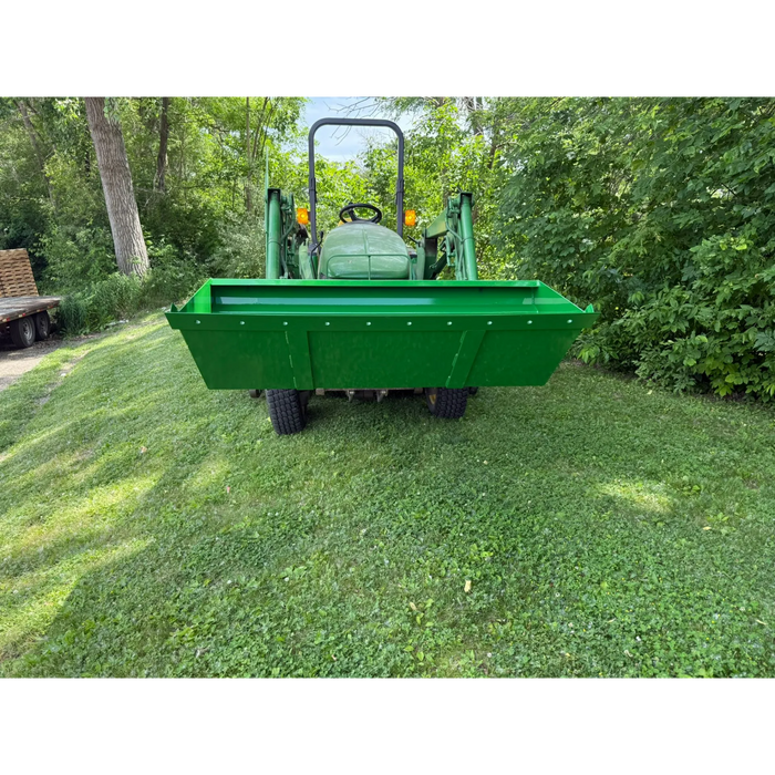 Rock Solid | Compact Tractor- John Deere Mount Bucket | Tractor Attachment