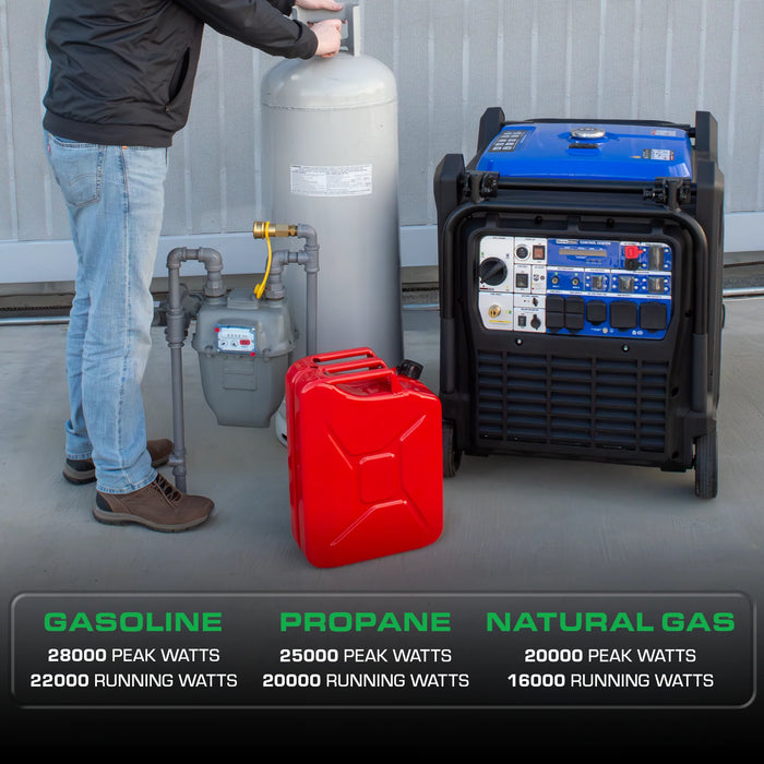 DuroMax | 28000iH Portable Inverter Generator | 28000 Watts/22000 Watts