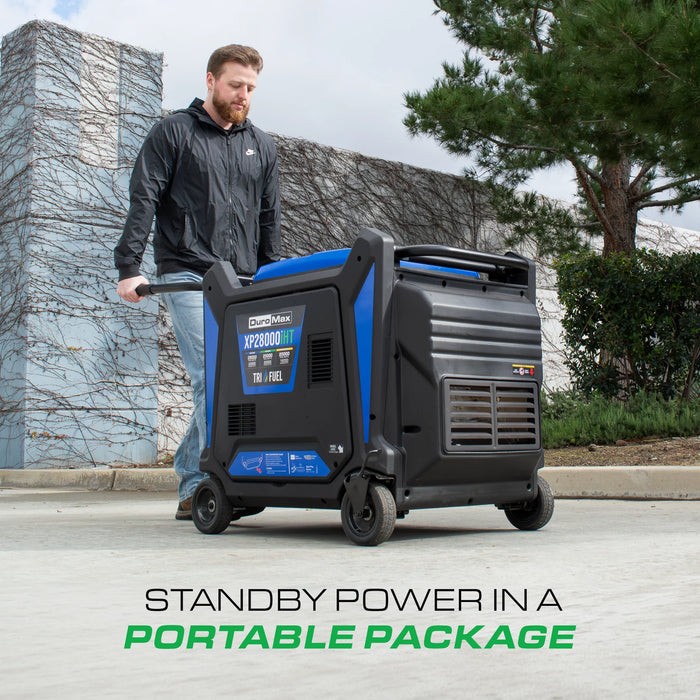 DuroMax | 28000iH Portable Inverter Generator | 28000 Watts/22000 Watts