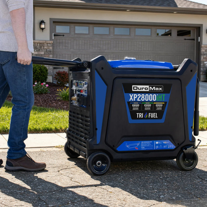 DuroMax | 28000iH Portable Inverter Generator | 28000 Watts/22000 Watts