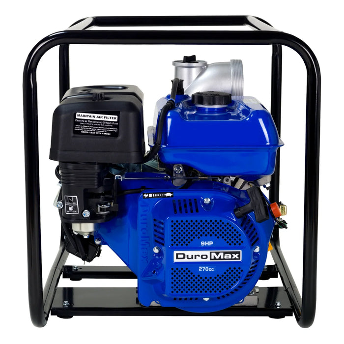 DuroMax XP904WP 270cc 427-Gpm 4-Inch Gasoline Engine Portable Water Pump