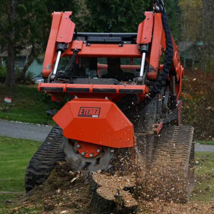 Eterra | Vortex Stump Grinder | Skid Steer Attachments