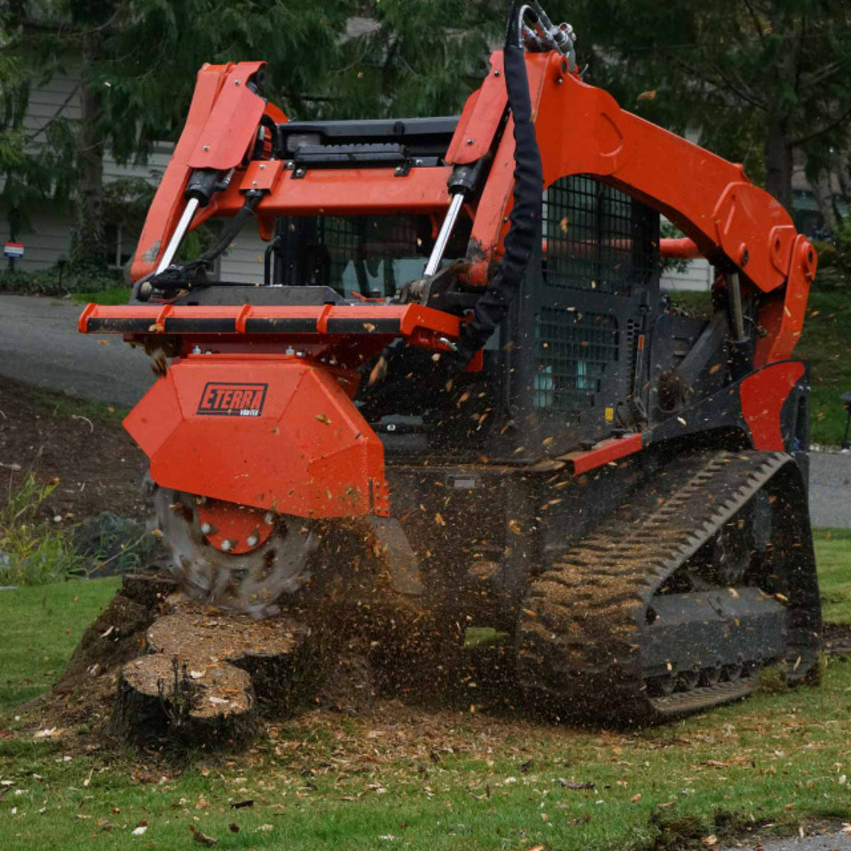 Eterra | Vortex Stump Grinder | Skid Steer Attachments — Construction ...