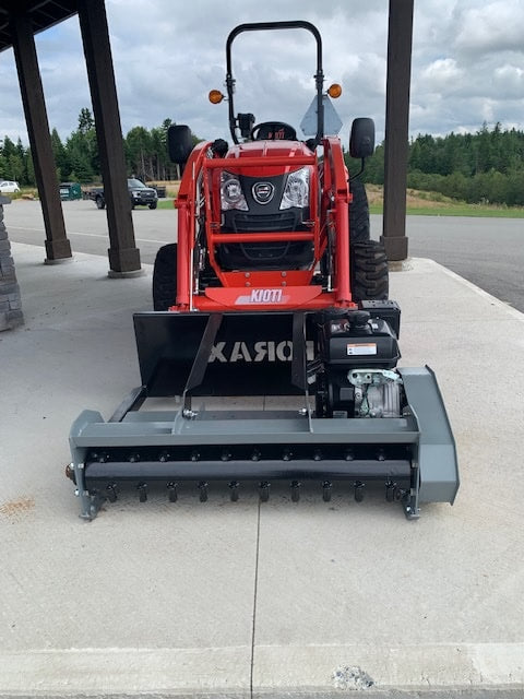 Forax | Small-Medium Tractor Mulcher Attachment | GP40 Gas Powered Mulcher Attachment