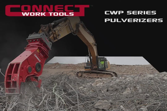 Video of a Connect ork Tools CWP Pulverizer in action featured on Construction Tools Direct product page