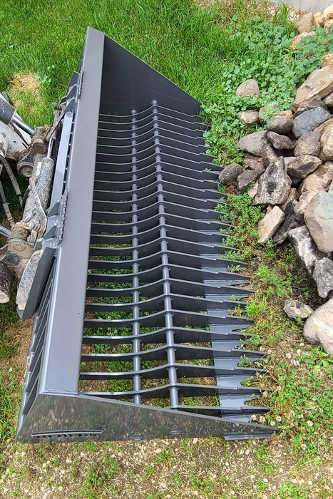 Berlon | Skeleton Rock Bucket | Skid Steer Bucket